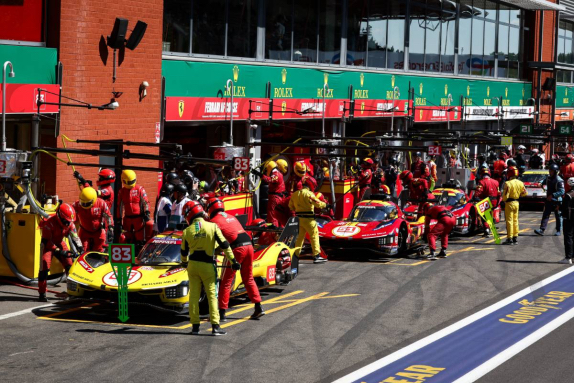 WEC: Три Ferrari стартуют с трёх первых позиций в Спа