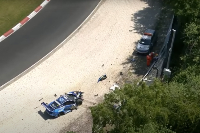 Призёр Ле-Мана попал в серьёзную аварию на Nordschleife