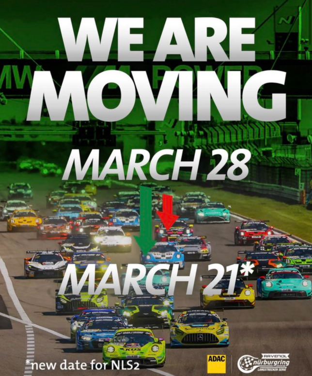 Календарь серии NLS изменён ради Макса Ферстаппена