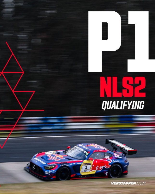 Макс Ферстаппен стартует с поула на Нюрбургринге!