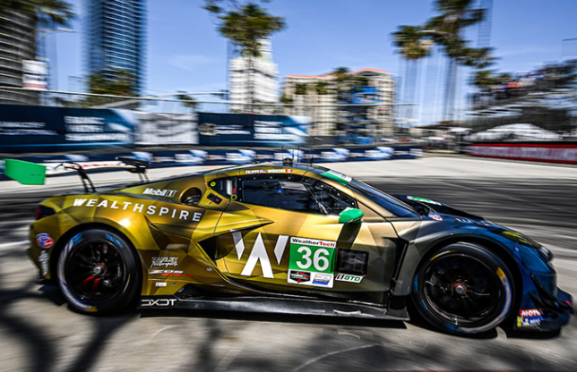 IMSA: Уникальный Corvette Уиккенса повреждён пожаром